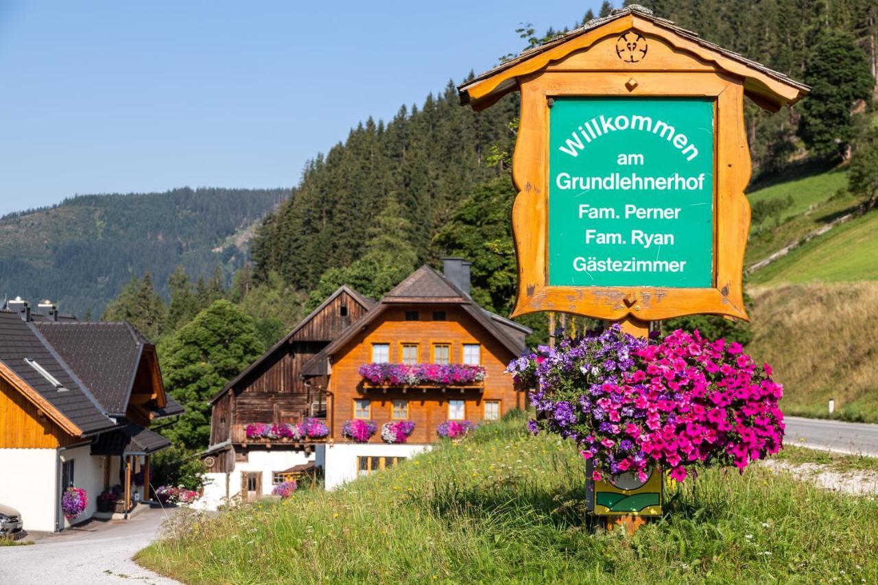 Гостьовий будинок Bio-Bauernhof Grundlehnerhof Рамзау-ам-Дахштайн Екстер'єр фото